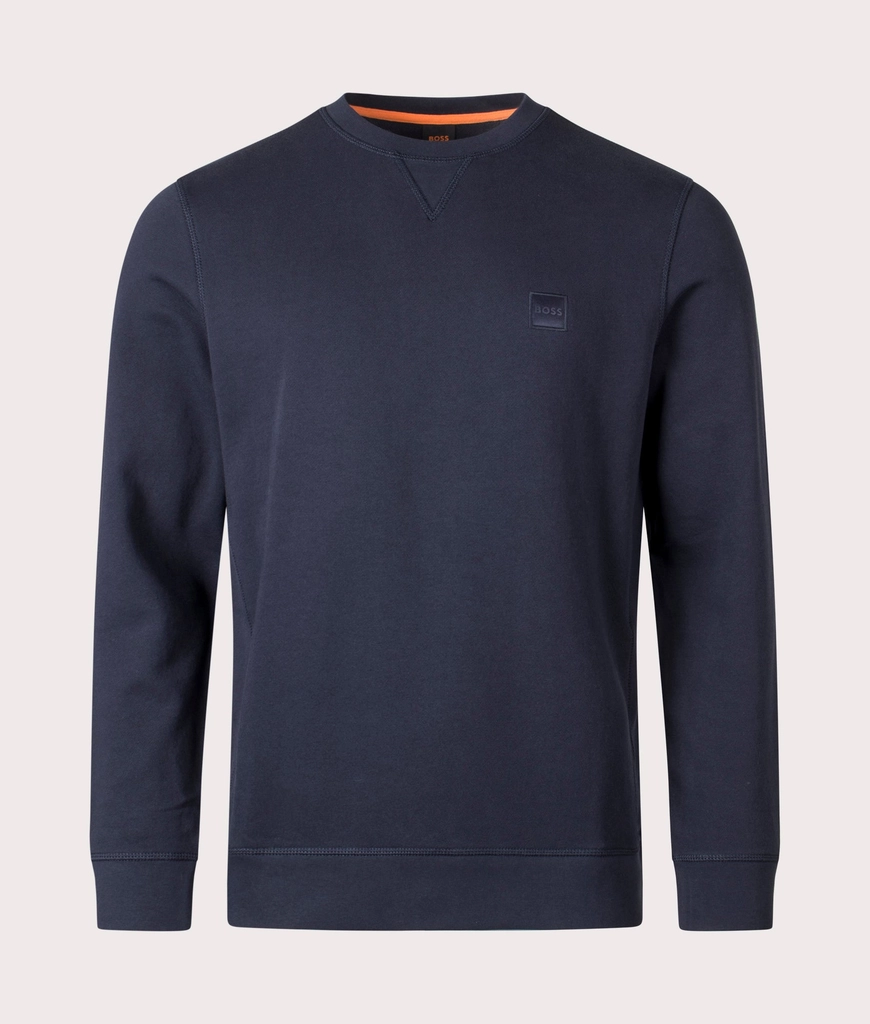 Hugo Boss Mens Relaxed Fit Westart Sweatshirt